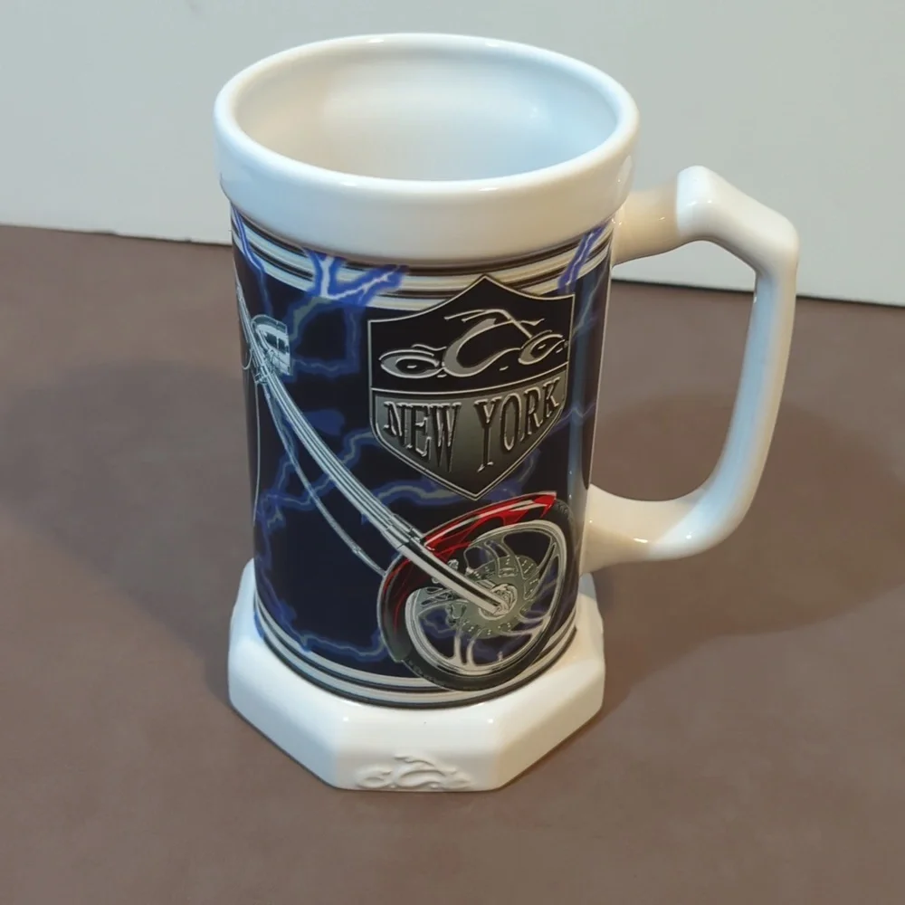 2005 Orange County Choppers New York 24 oz stein mug Houston Harvest 517401